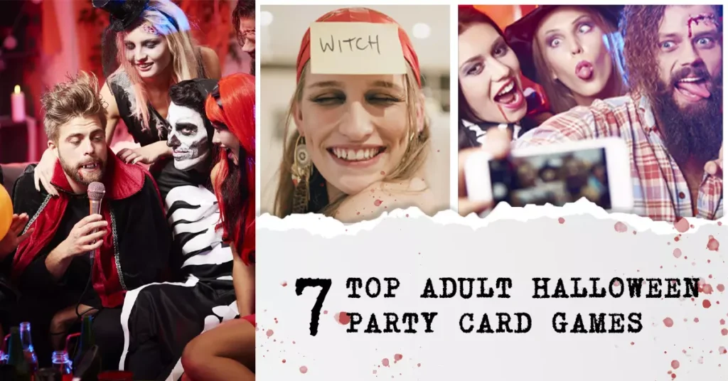 Adult Halloween Party Cards Game