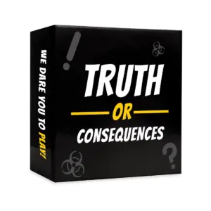 Truth or Consequences Party Cards Game