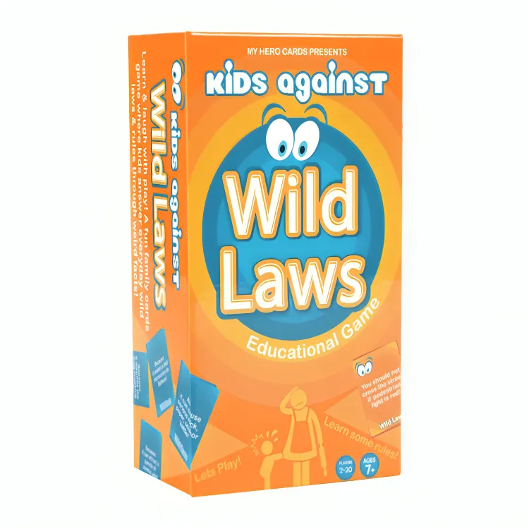 Kids Against Wild Laws- An interactive learning party cards game for ages 7 and above Kids Against Wild Laws- An interactive learning party cards game for ages 7 and above