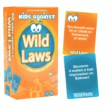 Kids Against Wild Laws- An interactive learning party cards game for ages 7 and above