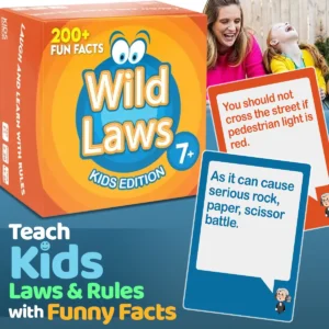 Wild Laws Cards- Kids Educational Game