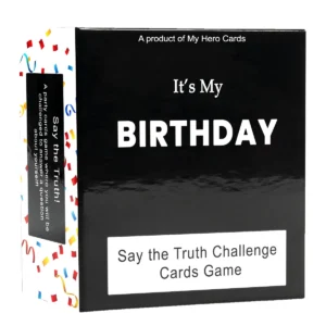 It's My Birthday: Say the Truth Challenge Cards Game