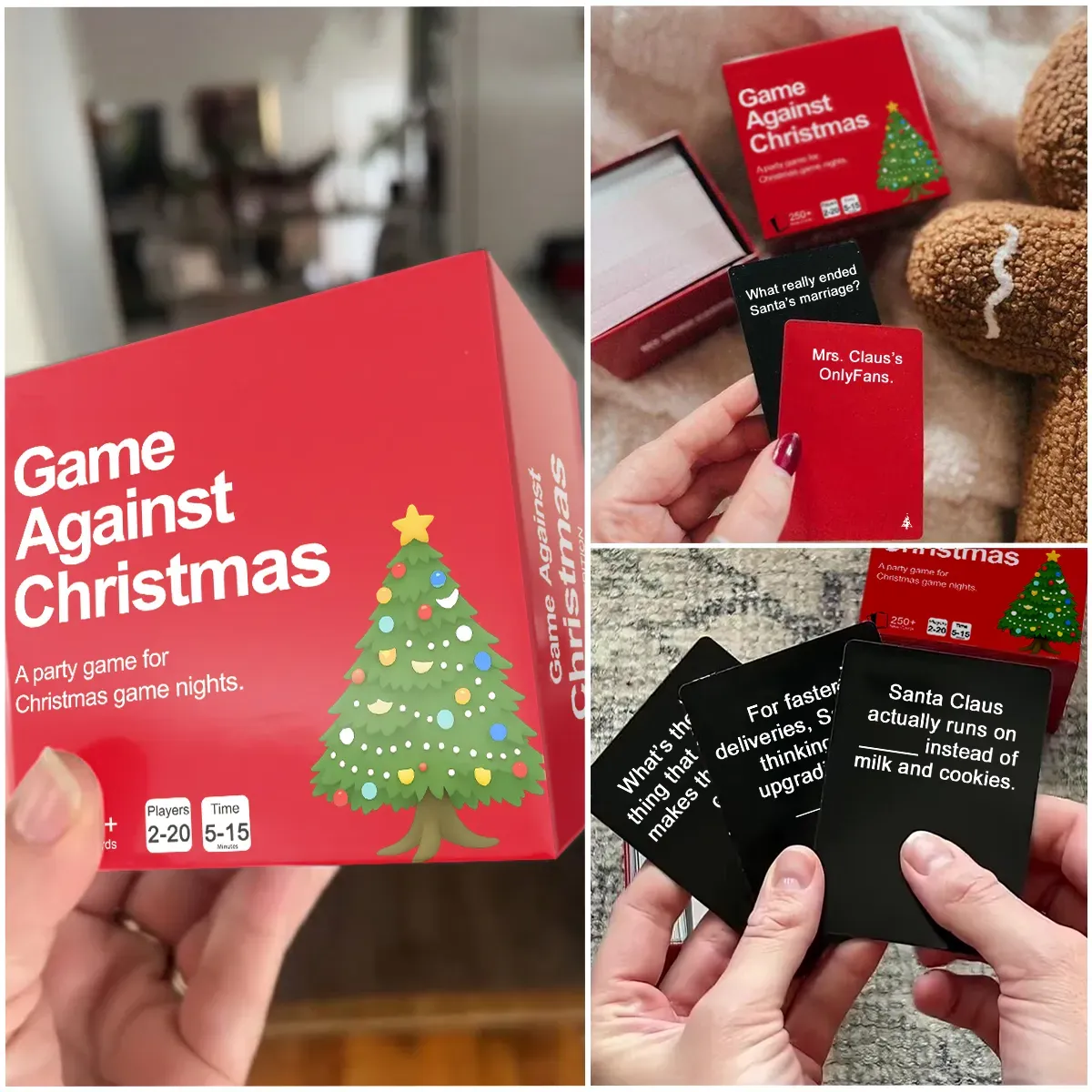 Game against christmas