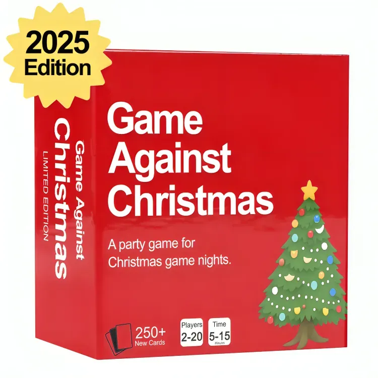 Cards Game Against Christmas- A party cards game for Christmas Game night 2025 Edition