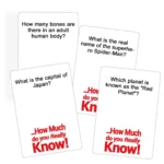How much do you really know? A family trivia game for things you gotta know!