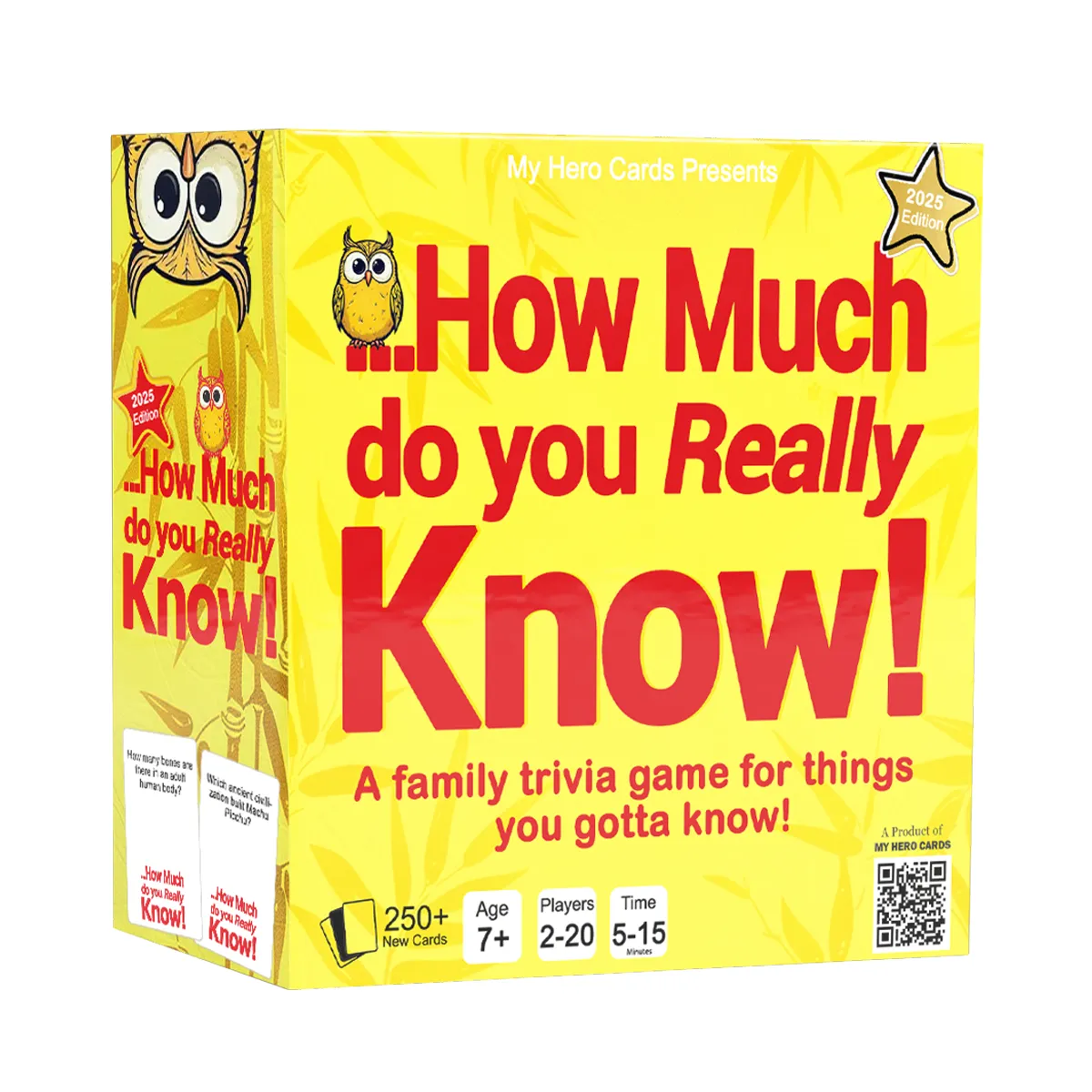 How much do you really know? A family trivia game for things you gotta know! How much do you really know? A family trivia game for things you gotta know!