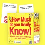 How much do you really know? A family trivia game for things you gotta know!