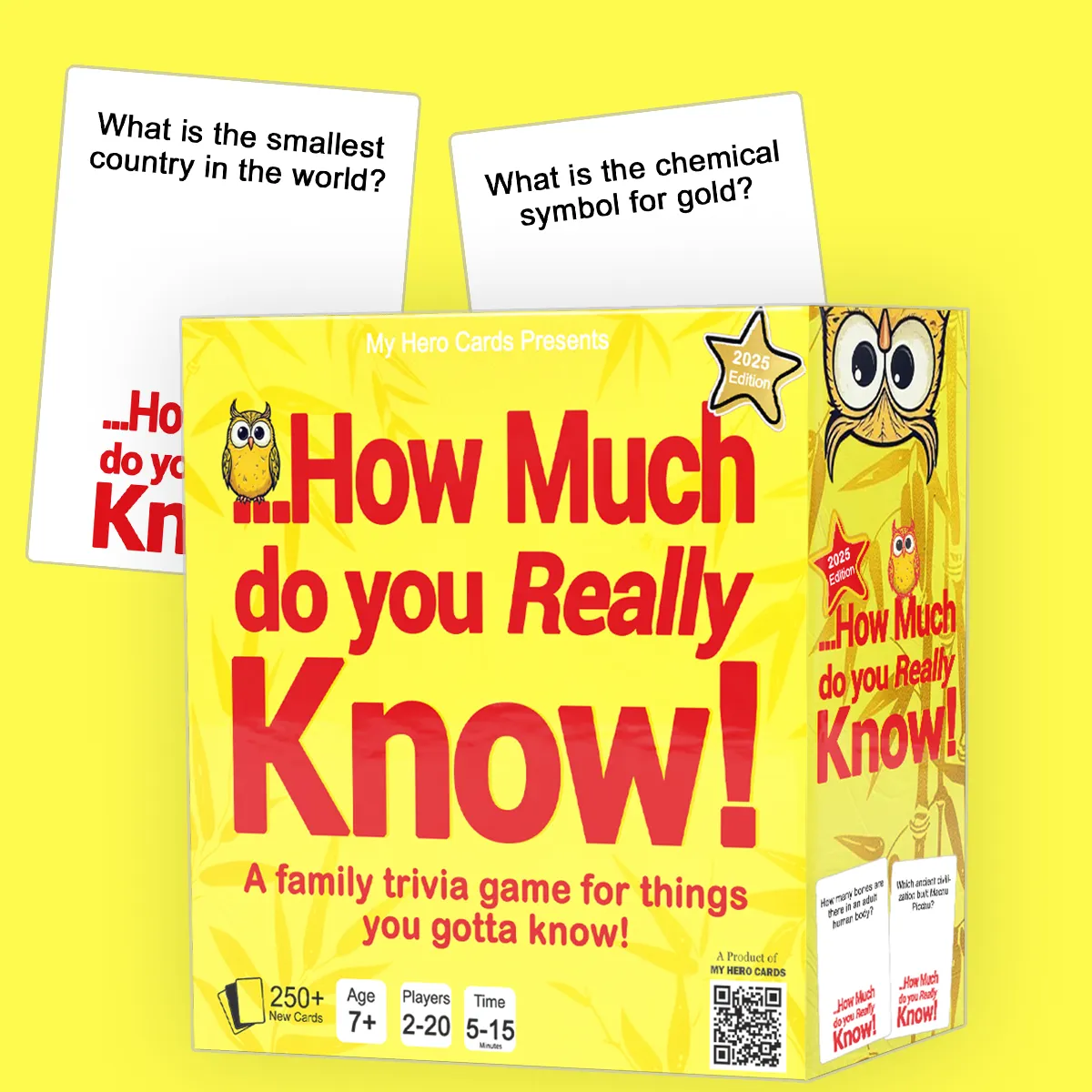 How much do you really know? A family trivia game for things you gotta know! How much do you really know? A family trivia game for things you gotta know!