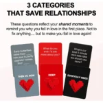 What we have built together, What we've built together, couples card game