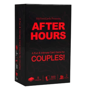 After Hours- A Fun & Intimate Card Game for Couples, 300 Cards, 5 Categories
