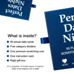 Perfect Date Nights Ideas Scratch-OFF Date Ideas