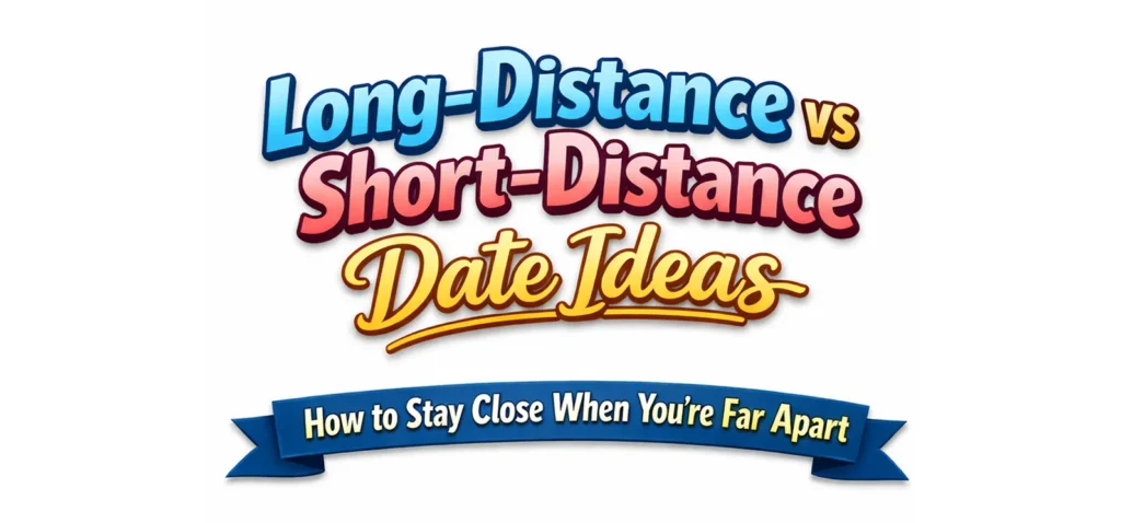 Long-Distance vs Short-Distance Date Ideas: How to Stay Close When You’re Far Apart