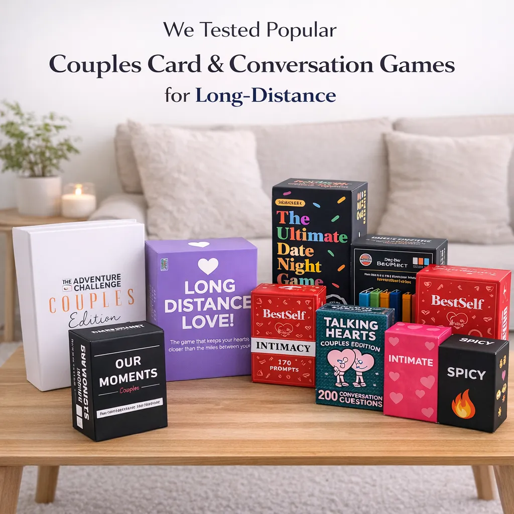We Tested Popular Couples Card & Conversation Games for Long-Distance