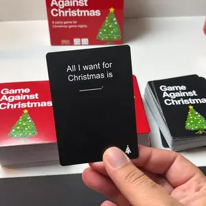 Game Against Christmas card