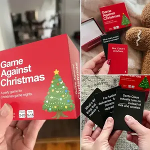 Game Against Christmas card