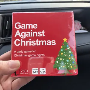 Game Against Christmas card