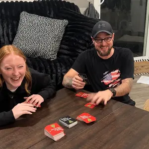 Game Against Christmas card