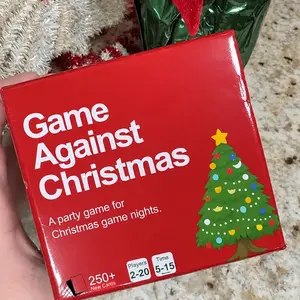 Game Against Christmas card