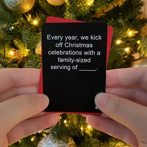 Game Against Christmas card