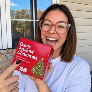 Game Against Christmas card