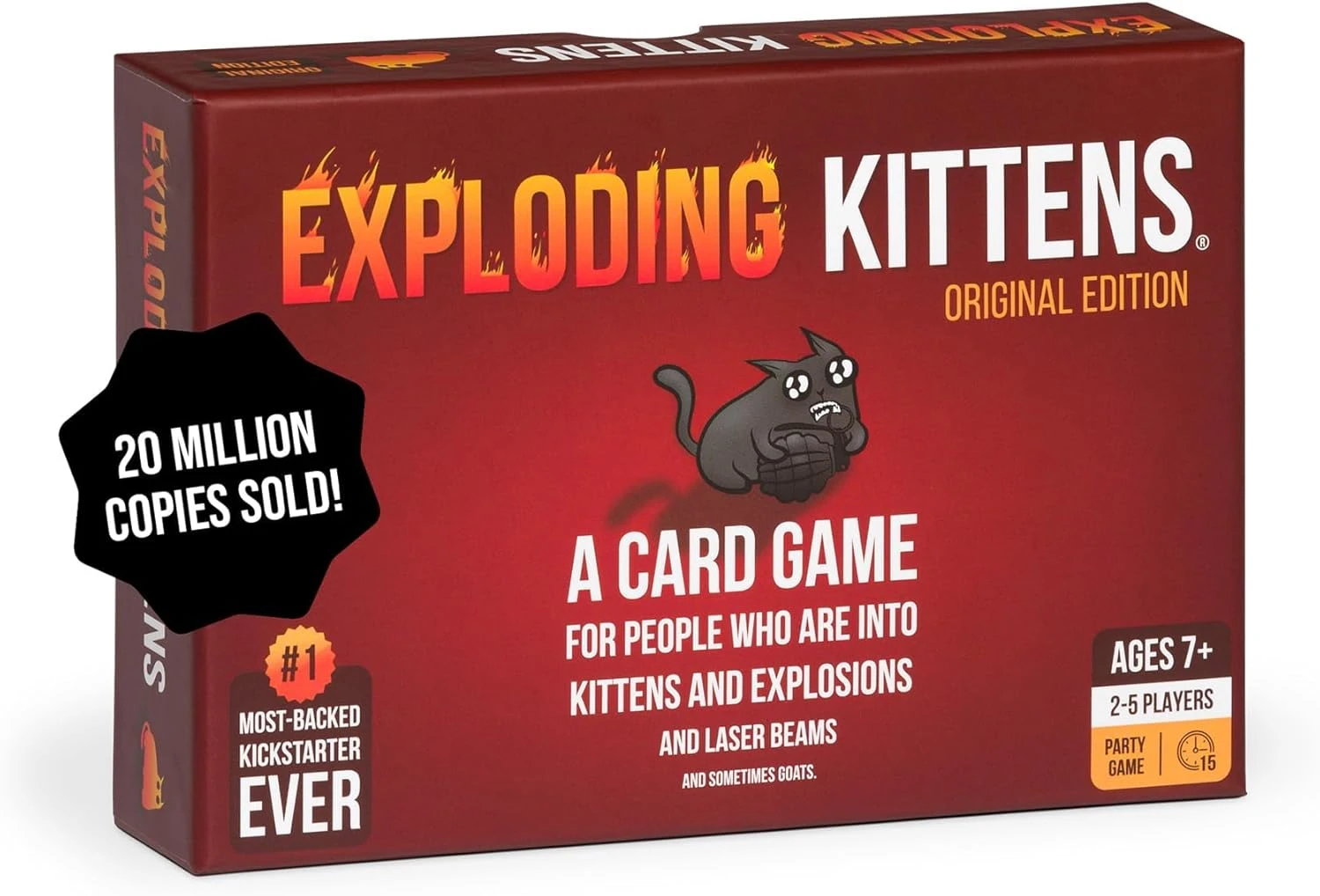 Exploding Kittens card game